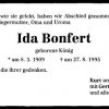 Koenig Ida 1909-1995 Todesanzeige